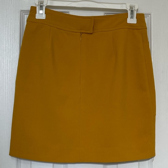Forever 21 Mustard Mini Pencil Skirt - Picture 2 of 3